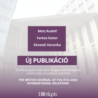 New Publication - Charisma goes viral: Péter Magyar and the digital construction of political authority