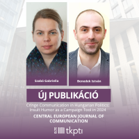 New Publication - Cringe Communication in Hungarian Politics: Insult Humor as a Campaign Tool in 2024