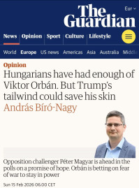 Sajtóvisszhang – Bíró-Nagy András a The Guardian-on elemezte a magyar belpolitikát