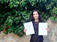 Bolyai-ösztöndíjjal és emléklappal ismerték el Patkós Veronika munkáját